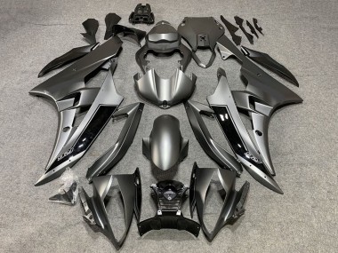 Cheap 2008-2016 Yamaha YZF R6 Motorcycle Fairings - Matte Grey Glossy Black