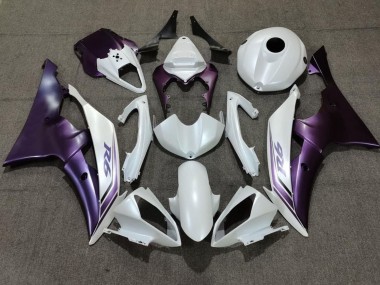 Cheap 2008-2016 Yamaha YZF R6 Motorcycle Fairing - White Purple