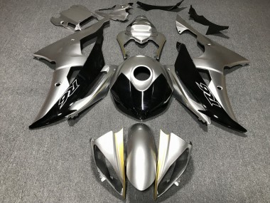 Cheap 2008-2016 Yamaha YZF R6 Motorcycle Fairings - Silver Gold Black