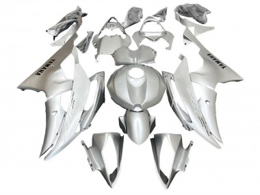 Cheap 2008-2016 Yamaha YZF R6 Motorcycle Fairings - Silver White