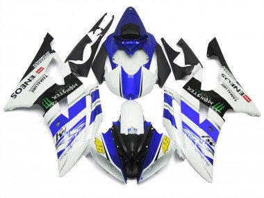 Cheap 2008-2016 Yamaha YZF R6 Motorcycle Fairings - White Blue Glossy Black Green Monster ENEOS 46