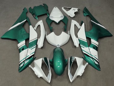 Cheap 2008-2016 Yamaha YZF R6 Motorcycle Fairings - White Green