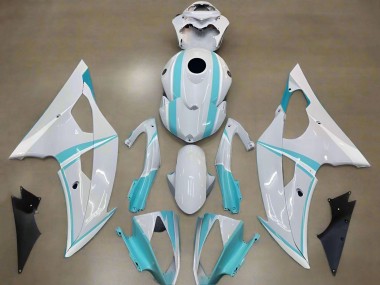 Cheap 2008-2016 Yamaha YZF R6 Motorcycle Fairings - White Light Blue