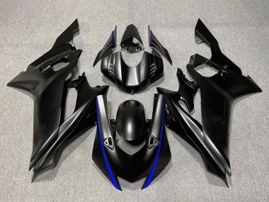 Cheap 2017-2023 Yamaha YZF R6 Motorcycle Fairings - Matte Black Blue