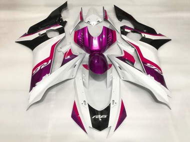 Cheap 2017-2023 Yamaha YZF R6 Motorcycle Fairings - White Red Purple Black