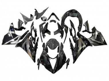 Cheap 2013-2016 Triumph Daytona 675 Triple Motorcycle Fairings - Silver Glossy Black