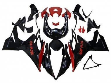 Cheap 2013-2016 Triumph Daytona 675 Triple Motorcycle Fairings - Glossy Black Red Ride or Die
