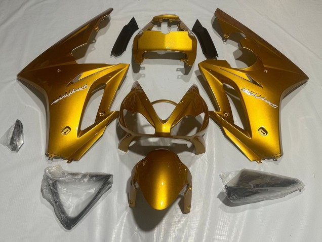 2006-2008 Triumph Daytona 675 Triple Motorcycle Fairings - Metallic Gold