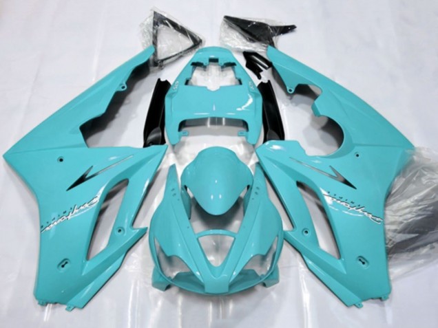 2006-2008 Triumph Daytona 675 Triple Motorcycle Fairings - Turquoise Blue