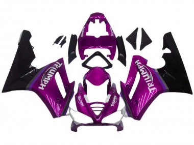 Cheap 2009-2012 Triumph Daytona 675 Triple Motorcycle Fairings - Purple Glossy Black