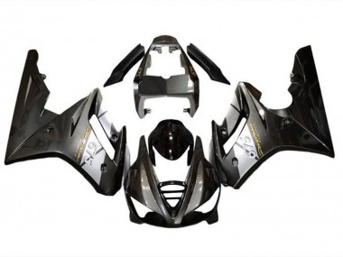 Cheap 2009-2012 Triumph Daytona 675 Triple Motorcycle Fairings - Silver Glossy Black