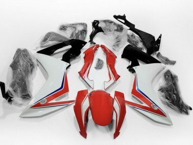 Cheap 2014-2016 Honda CBR650F Motorcycle Fairings - White Blue Red