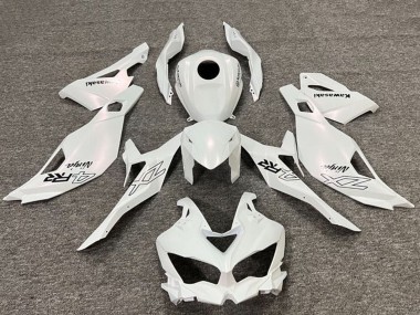 Cheap 2019-2025 Kawasaki ZX4R ZX-4RR Motorcycle Fairings - Pearl White Black