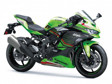 Cheap 2019-2025 Kawasaki ZX4R ZX-4RR Motorcycle Fairings - Green Black Red White