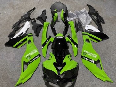 Cheap 2019-2025 Kawasaki ZX4R ZX-4RR Motorcycle Fairings - Green Black White