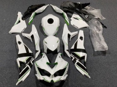 Cheap 2019-2025 Kawasaki ZX4R ZX-4RR Motorcycle Fairings - White Black Green