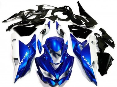 Cheap 2019-2025 Kawasaki ZX4R ZX-4RR Motorcycle Fairings - White Blue