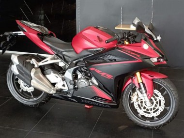 Cheap 2017-2022 Honda CBR250RR Motorcycle Fairing Kits - Red Matte Black