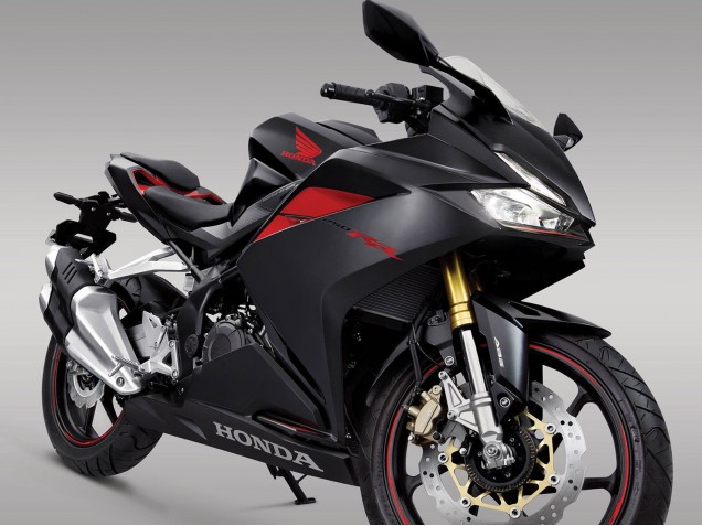 2017-2022 Honda CBR250RR Motorcycle Fairings - Matte Black Red