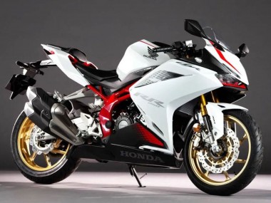 Cheap 2017-2022 Honda CBR250RR Motorcycle Fairings - White Red