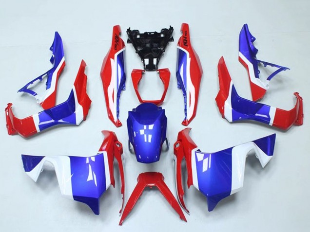 2018-2021 Honda ADV150 Motorcycle Fairings - White Red Blue