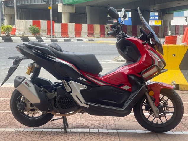2018-2021 Honda ADV150 Motorcycle Fairings - Red White Black