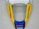 2005-2006 Honda CBR600RR Motorcycle Fairings - Blue White Yellow Rothmans