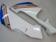 2005-2006 Honda CBR600RR Motorcycle Fairings - Blue White Yellow Rothmans