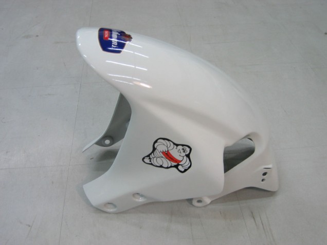 2005-2006 Honda CBR600RR Motorcycle Fairings - Blue White Yellow Rothmans