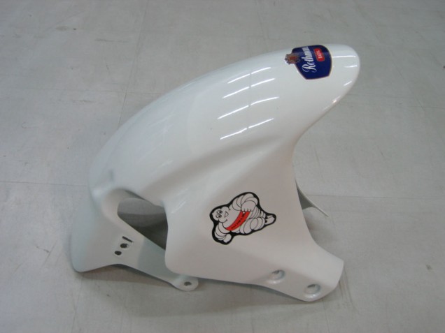 2005-2006 Honda CBR600RR Motorcycle Fairings - Blue White Yellow Rothmans