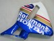 2005-2006 Honda CBR600RR Motorcycle Fairings - Blue White Yellow Rothmans