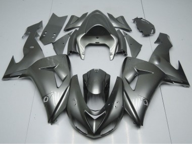 Cheap 2006-2007 Kawasaki ZX10R Motorcycle Fairings - Glossy Grey