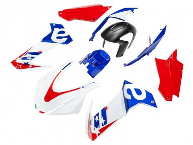 Cheap 2020-2024 Aprilia RS660 Motorcycle Fairing - White Blue Red