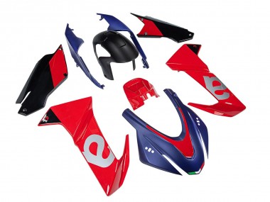 Cheap 2020-2024 Aprilia RS660 Motorcycle Fairings - Blue Red