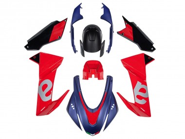 Cheap 2020-2024 Aprilia RS660 Motorcycle Fairings - Blue Red
