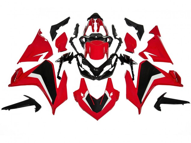 2022-2023 Honda CBR500R Motorcycle Fairings Kits - Red White Black