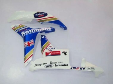 Cheap 2007-2008 Honda CBR600RR Motorcycle Fairings - White Blue Yellow Rothmans
