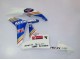 2007-2008 Honda CBR600RR Motorcycle Fairings - White Blue Yellow Rothmans