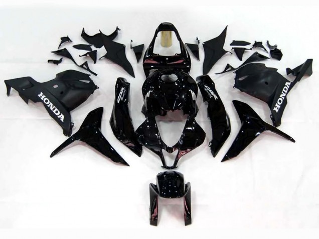 2009-2012 Honda CBR600RR Motorcycle Fairing - Glossy Black