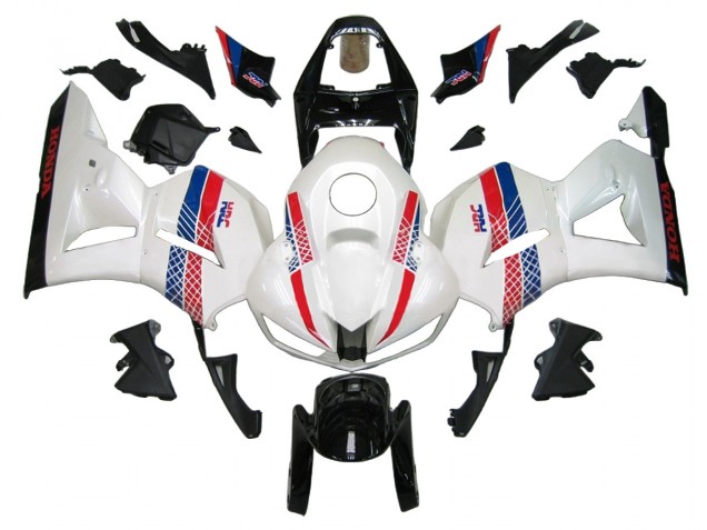 2013-2023 Honda CBR600RR Motorcycle Fairing Kits - White Red Blue
