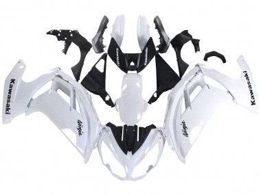 Cheap 2012-2016 Kawasaki EX650 Motorcycle Fairings - White Black