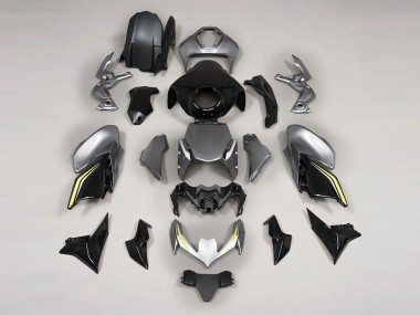 Cheap 2020-2024 Kawasaki Z900 Motorcycle Fairings - Grey Black
