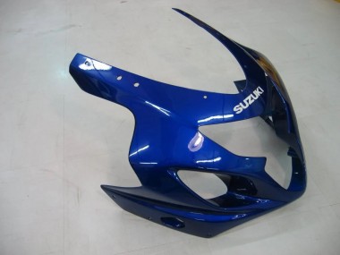 Cheap 2004-2005 Suzuki GSXR 600/750 Motorcycle Fairings - Blue Grey Glossy Black
