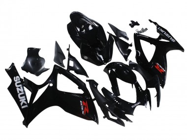 Cheap 2006-2007 Suzuki GSXR 600/750 Motorcycle Fairings - Glossy Black