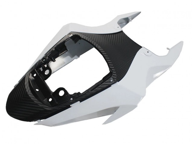 2011-2024 Suzuki GSXR 600/750 Motorcycle Fairings - White Glossy Black