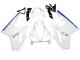 2006-2008 Triumph Daytona 675 Motorcycle Fairings - White Blue