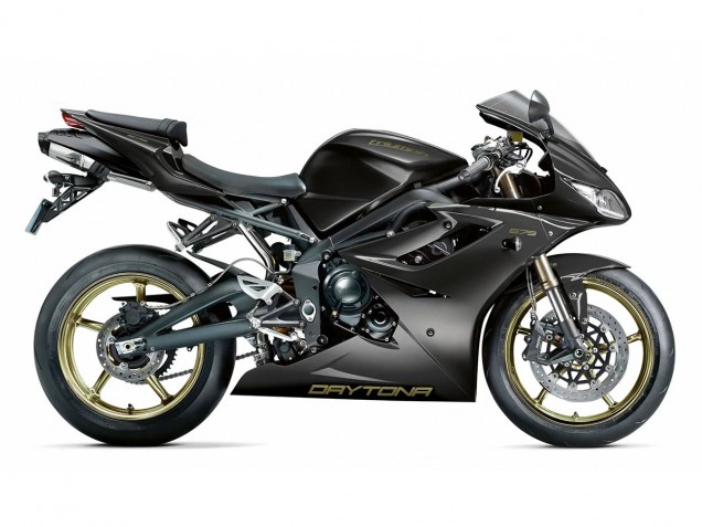 2006-2008 Triumph Daytona 675 Motorcycle Fairings - Matte Black