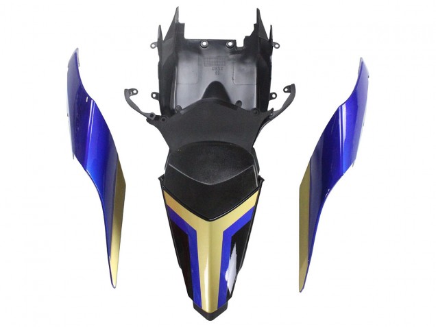 2015-2019 Yamaha YZF R1 Motorcycle Fairings - Blue Gold Black