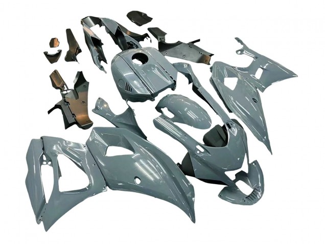 2021-2024 Yamaha YZF R7 Motorcycle Fairings - Glossy Grey