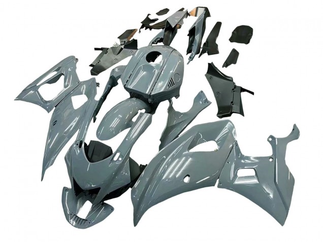 2021-2024 Yamaha YZF R7 Motorcycle Fairings - Glossy Grey